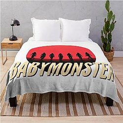 babymonster Throw Blanket
