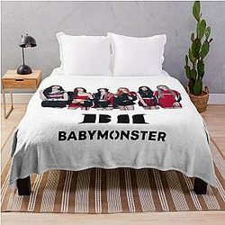Babymonster (KPOP) Throw Blanket