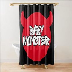 Babymonster (KPOP) Shower Curtain