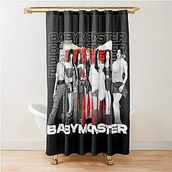Babymonster (KPOP) Shower Curtain
