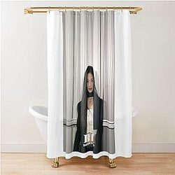 RUKA LIKE THAT Babymonster Shower Curtain