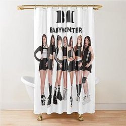 Babymonster (KPOP) Shower Curtain