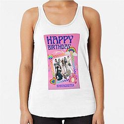 Birthday Babymonster (KPOP) Racerback Tank Top