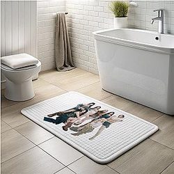 BabyMonster LA 0901 - Rising South Korean girl group under YG Entertainment BabyMonster Bath Mats