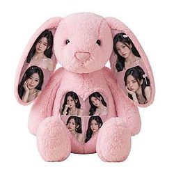 [Limited] Ahyeon Bunny Plush – Soft Pink Fan Gift Plush