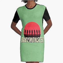 babymonster Graphic T-Shirt Dress