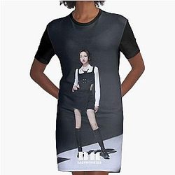 CHIQUITA LIKE THAT Babymonster Graphic T-Shirt Dress