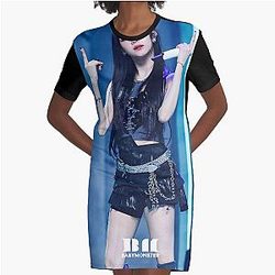 Pharita Babymonster Graphic T-Shirt Dress