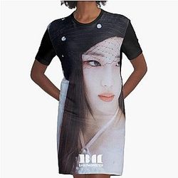 RUKA FOREVER LIKE THAT SHEESH Babymonster Graphic T-Shirt Dress
