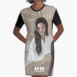 PHARITA FOREVER LIKE THAT SHEESH Babymonster Graphic T-Shirt Dress