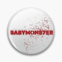RED Babymonster (KPOP) Pin