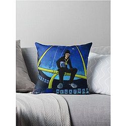 Babytron Megatron Album Cover Throw Pillow