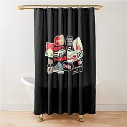 Babytron Collage Shower Curtain