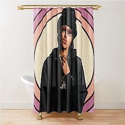 Babytron Abstract Graphic Design Poster Shower Curtain
