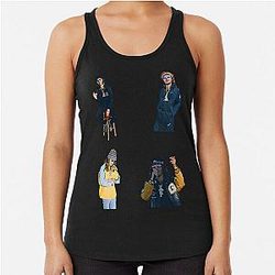 BabyTron Sticker Pack | BabyTron Stickers / Pin Racerback Tank Top
