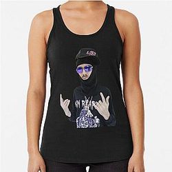 Babytron Yeat Cosplay Balaclava Racerback Tank Top