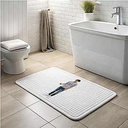 BabyTron LA 0901 - Influential Michigan rapper known for punchlines BabyTron Bath Mats