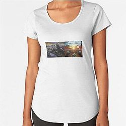 awesome babytron moment Premium Scoop T-Shirt