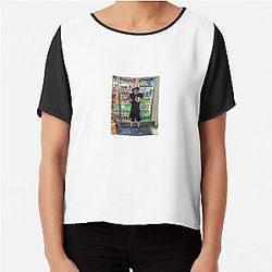 Babytron King of the Galaxy  Chiffon Top