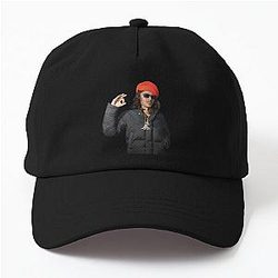 Babytron In The Studio Turban Posing Dad Hat