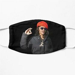 Babytron In The Studio Turban Posing Flat Mask