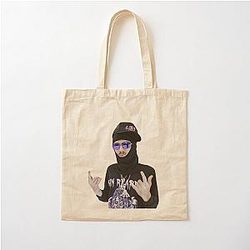 Babytron Yeat Cosplay Balaclava Cotton Tote Bag