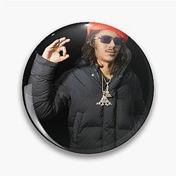 Babytron In The Studio Turban Posing Pin