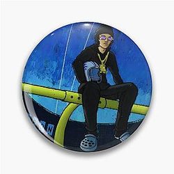 Babytron Megatron Album Cover Pin