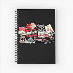 Babytron Collage Spiral Notebook
