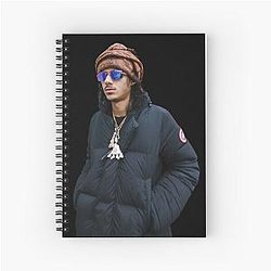 Babytron Turban Outside Shades Cold Spiral Notebook