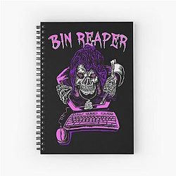 Babytron Merch Spiral Notebook
