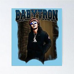 Babytron Merch Babytron Cool Tshirt for Men Women Shirt Boy Girl Young Shirt Hoodie Long Sleeve Sweatshirt, Gift for Birthday Poster