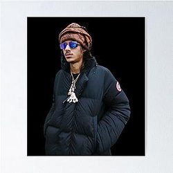 Babytron Turban Outside Shades Cold Poster
