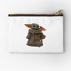 Baby Yoda Wisdom Silent power Baby Yoda Zipper Pouches
