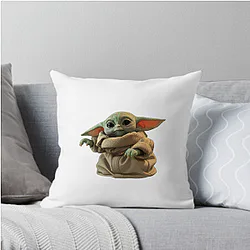 Baby Yoda Grogu Force child Baby Yoda Pillows Cover