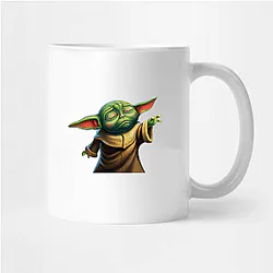 Baby Yoda Mando Loyal protector Baby Yoda Mugs