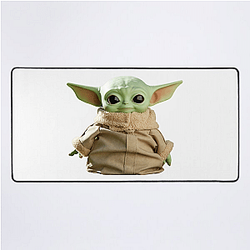 Baby Yoda Cute Galaxy icon Baby Yoda Mouse Pads