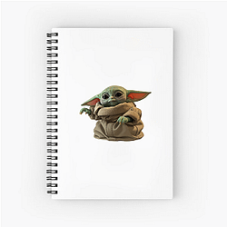Baby Yoda Grogu Force child Baby Yoda Notebook