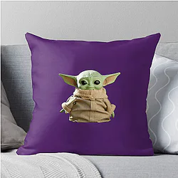 Baby Yoda Cute Galaxy icon Baby Yoda Pillows Cover