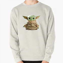 Baby Yoda Cute Galaxy icon Baby Yoda Sweatshirts