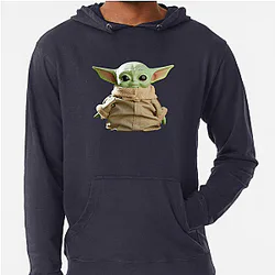 Baby Yoda Cute Galaxy icon Baby Yoda Hoodies