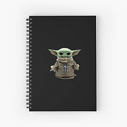 Baby Yoda Force Telekinetic lift Baby Yoda Notebook