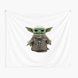 Baby Yoda Force Telekinetic lift Baby Yoda Tapestries