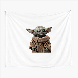Baby Yoda Snack Frog craving Baby Yoda Tapestries