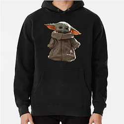 Baby Yoda Wisdom Silent power Baby Yoda Hoodies