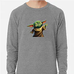 Baby Yoda Mando Loyal protector Baby Yoda Sweatshirts