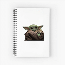 Baby Yoda Bounty High value Baby Yoda Notebook