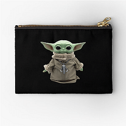 Baby Yoda Force Telekinetic lift Baby Yoda Zipper Pouches