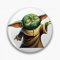 Baby Yoda Mando Loyal protector Baby Yoda Pins
