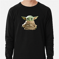 Baby Yoda Cute Galaxy icon Baby Yoda Sweatshirts